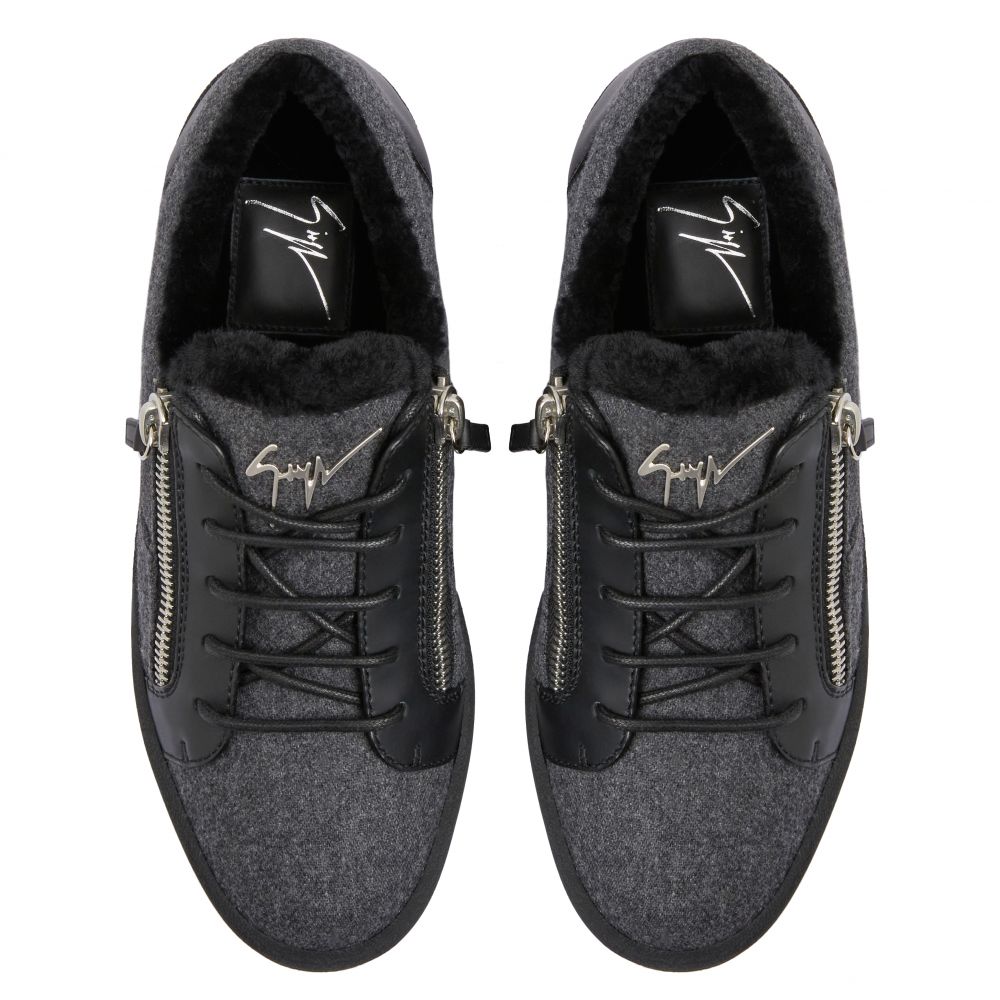 FRANKIE WINTER - Grey - Low-top sneakers
