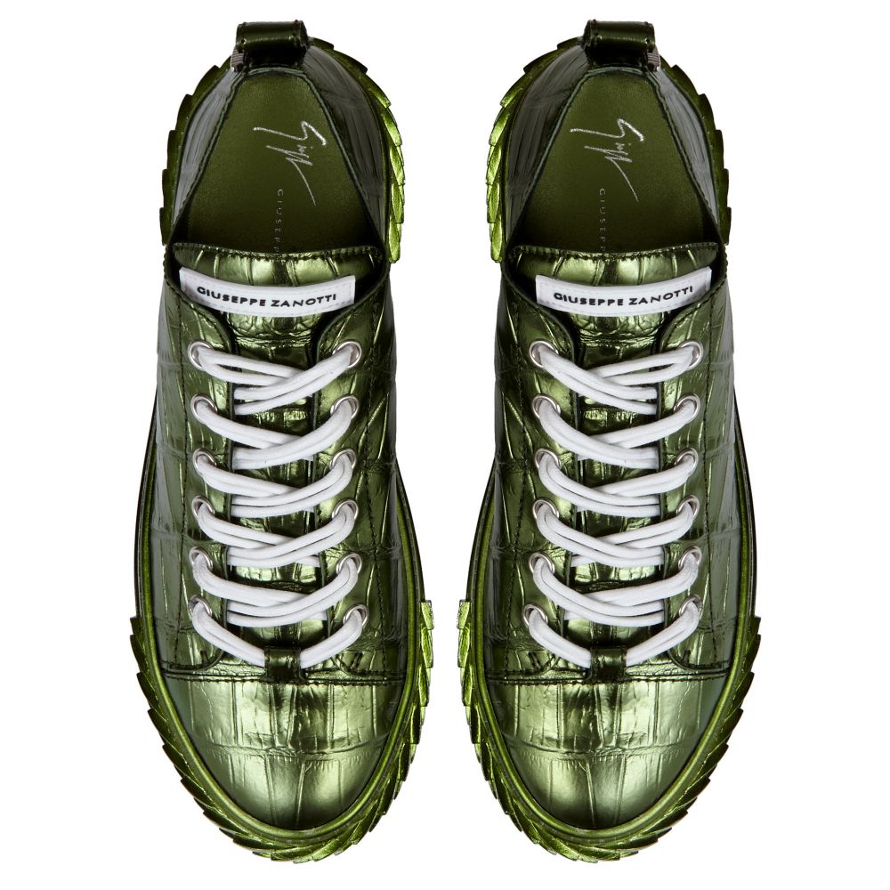 BLABBER - Green - Low-top sneakers