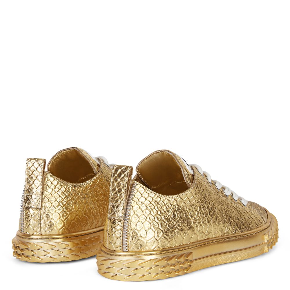 BLABBER - Gold - Low-top sneakers