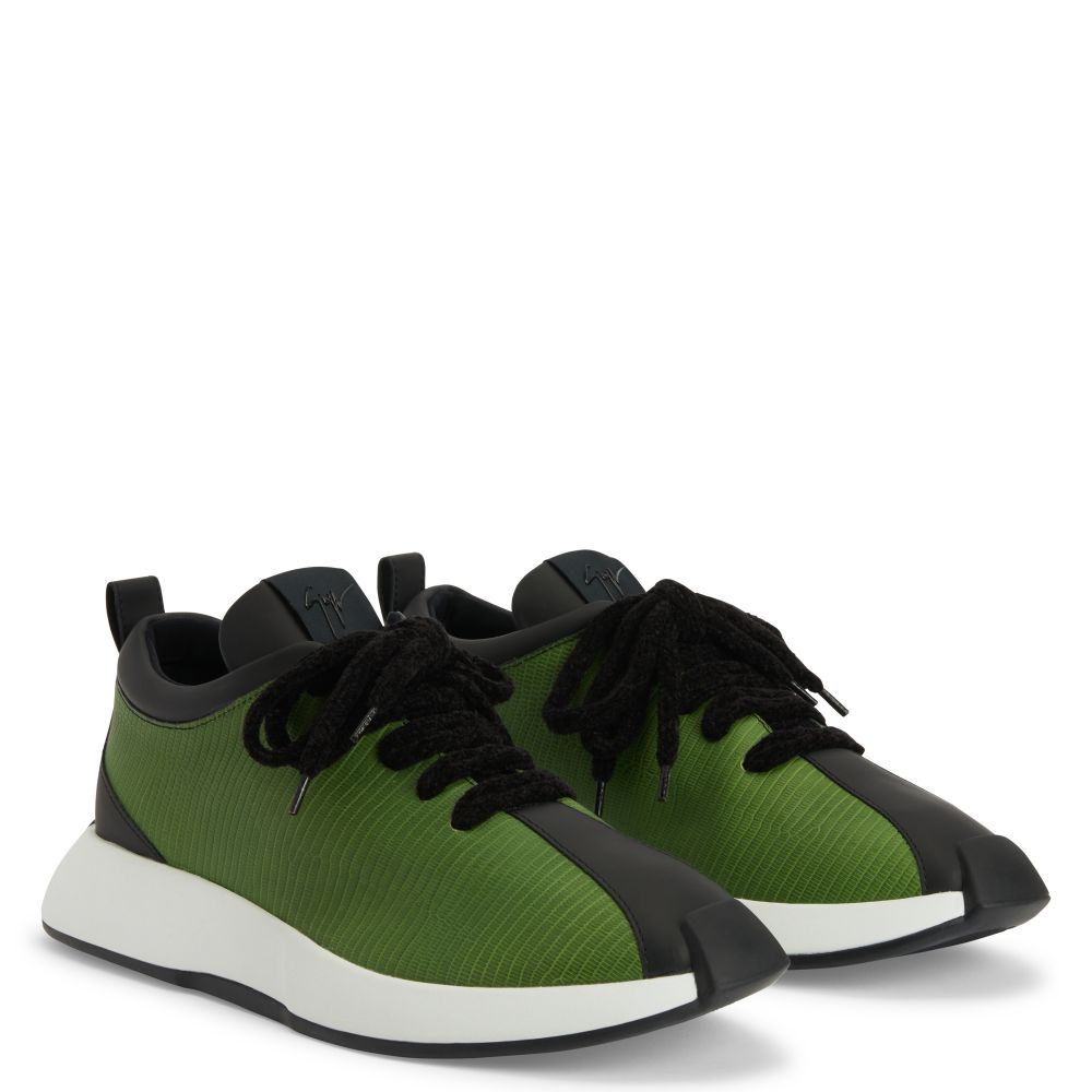 GIUSEPPE ZANOTTI FEROX - Green - Low-top sneakers