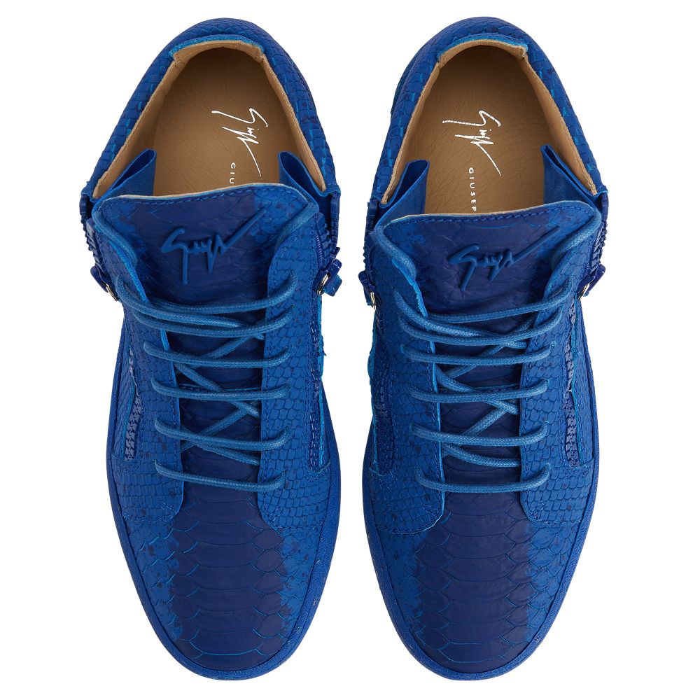 KRISS - Blue - Mid top sneakers