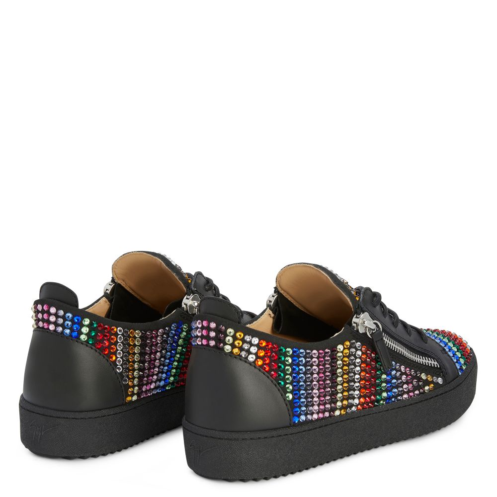 FRANKIE STRASS - Multicolor - Low-top sneakers