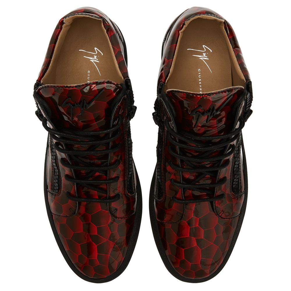 KRISS - Red - Mid top sneakers