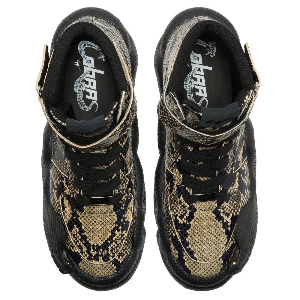 COBRAS - Black - Mid top sneakers