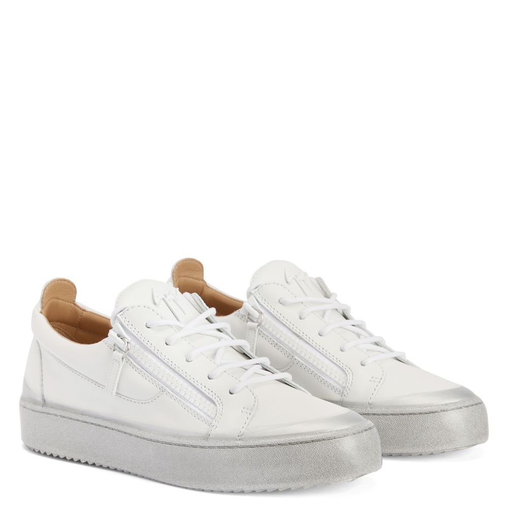 FRANKIE MATCH - Silver - Low-top sneakers