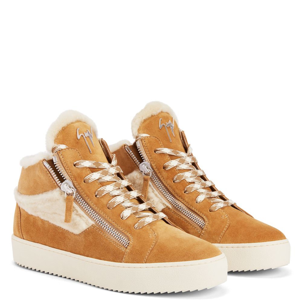 KRISS ICE - Brown - Mid top sneakers