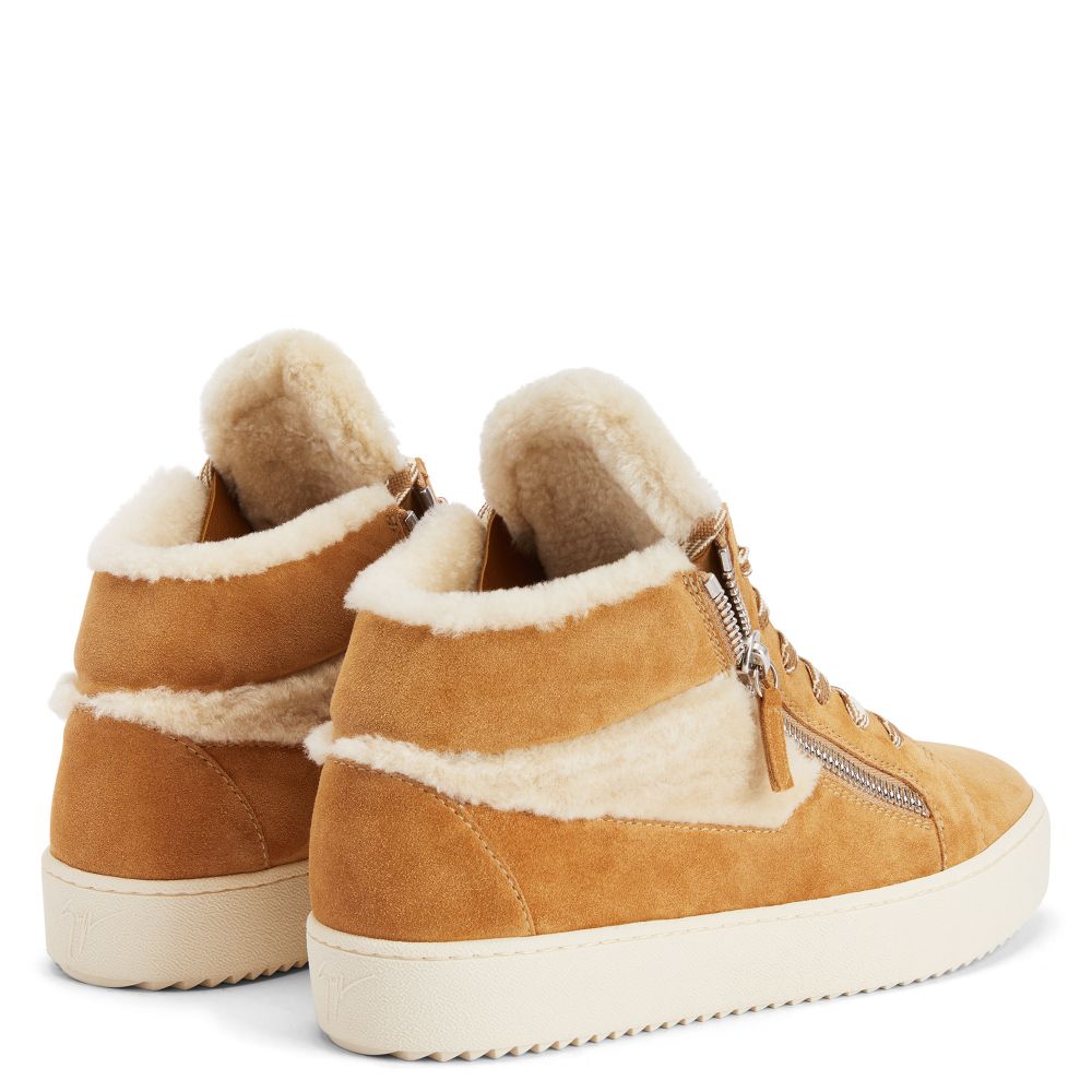 KRISS ICE - Brown - Mid top sneakers