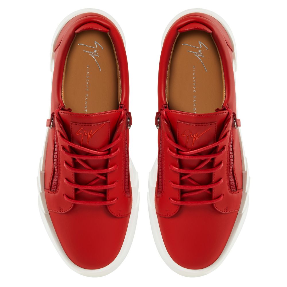 THE SHARK 5.0 LOW - Low top sneakers - Red | Giuseppe Zanotti ® Outlet US
