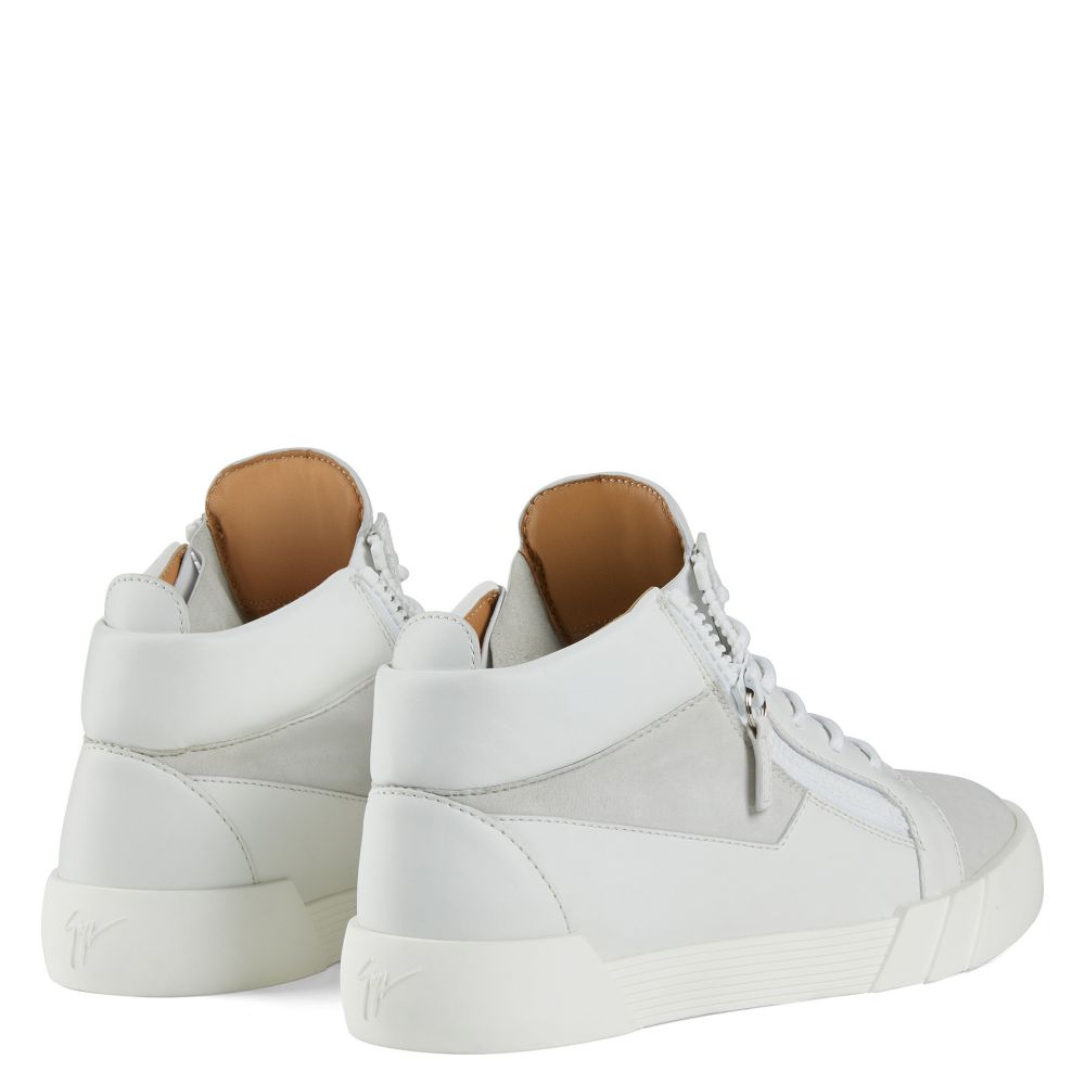 THE SHARK 5.0 MID - White - Mid top sneakers