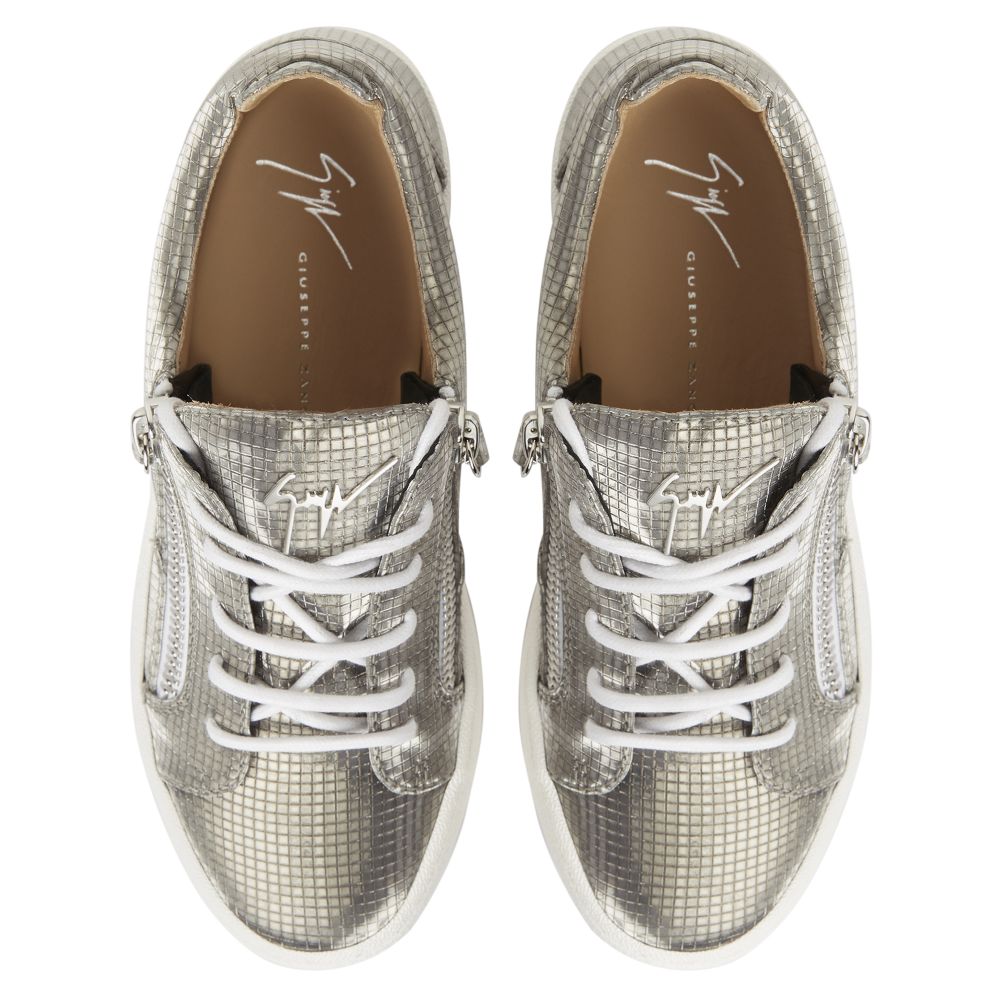 GAIL - Silver - Low-top sneakers