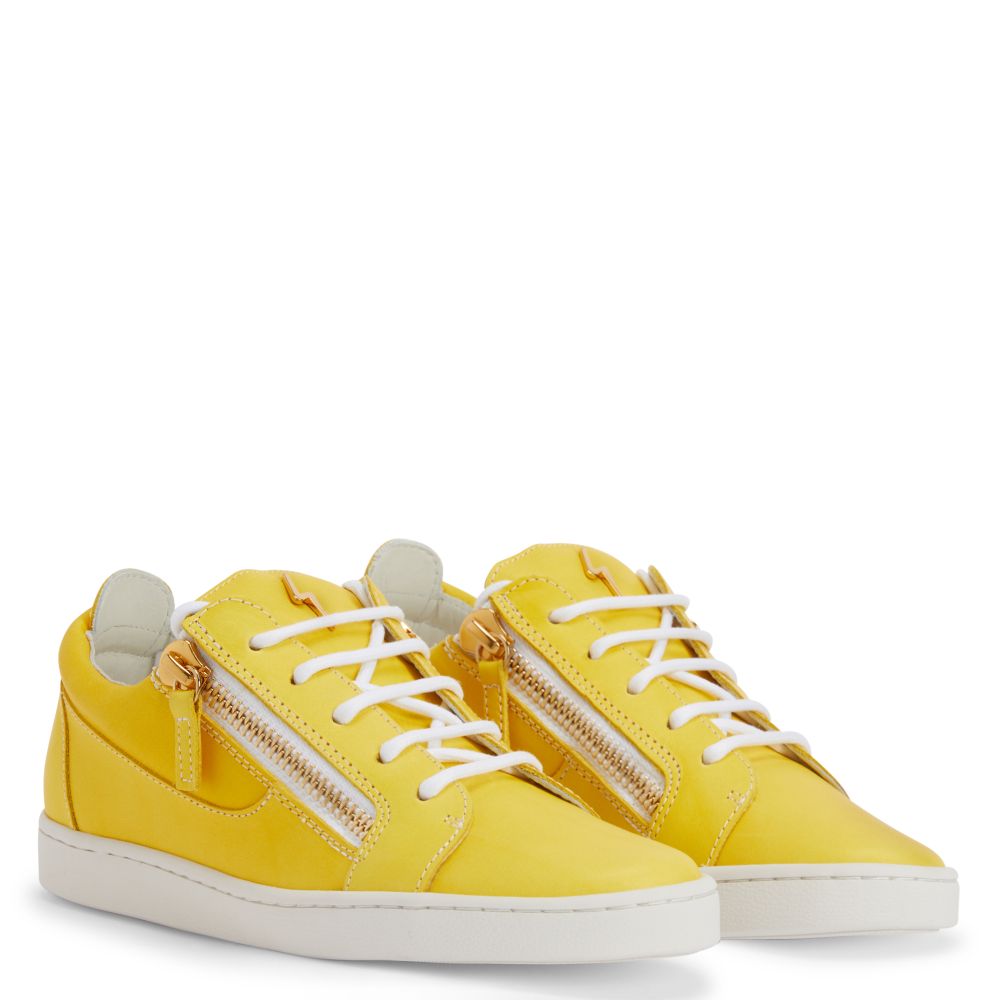 NICKI - Yellow - Low-top sneakers