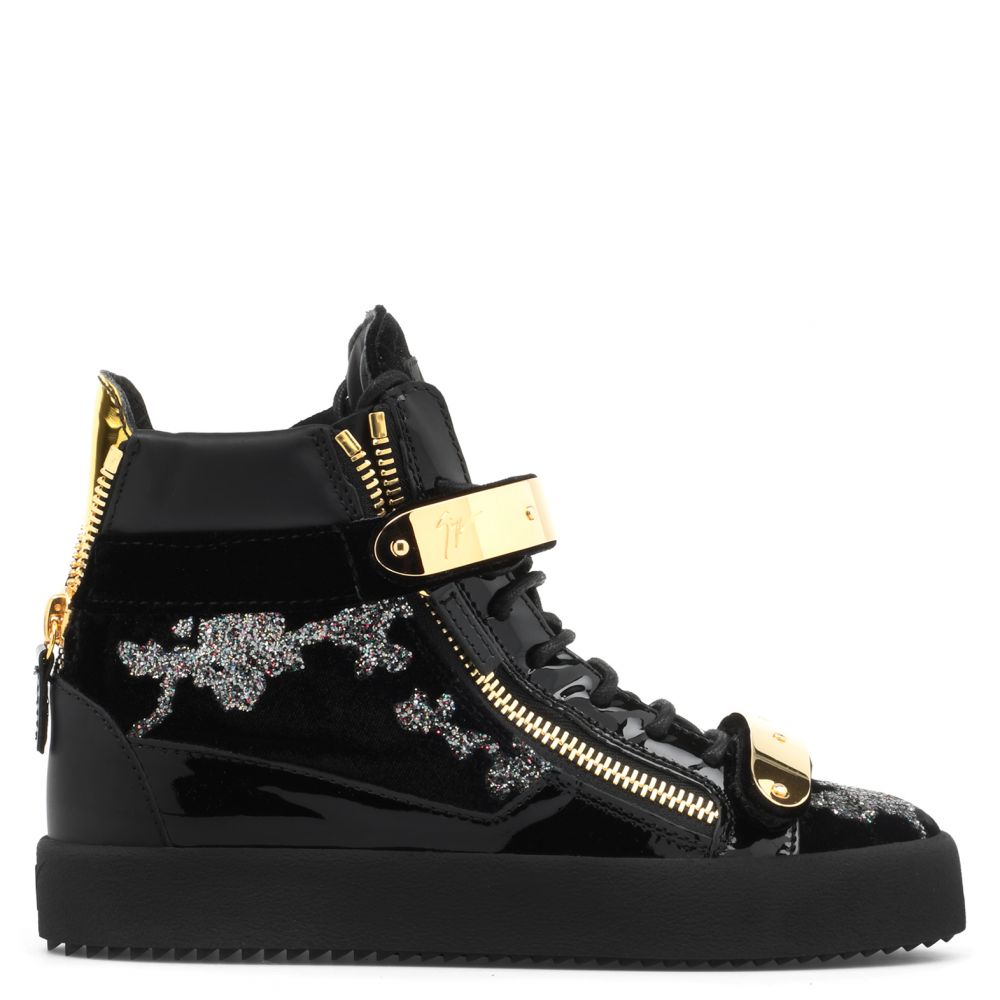 COBY - High top sneakers - Black | Giuseppe Zanotti ® Outlet US