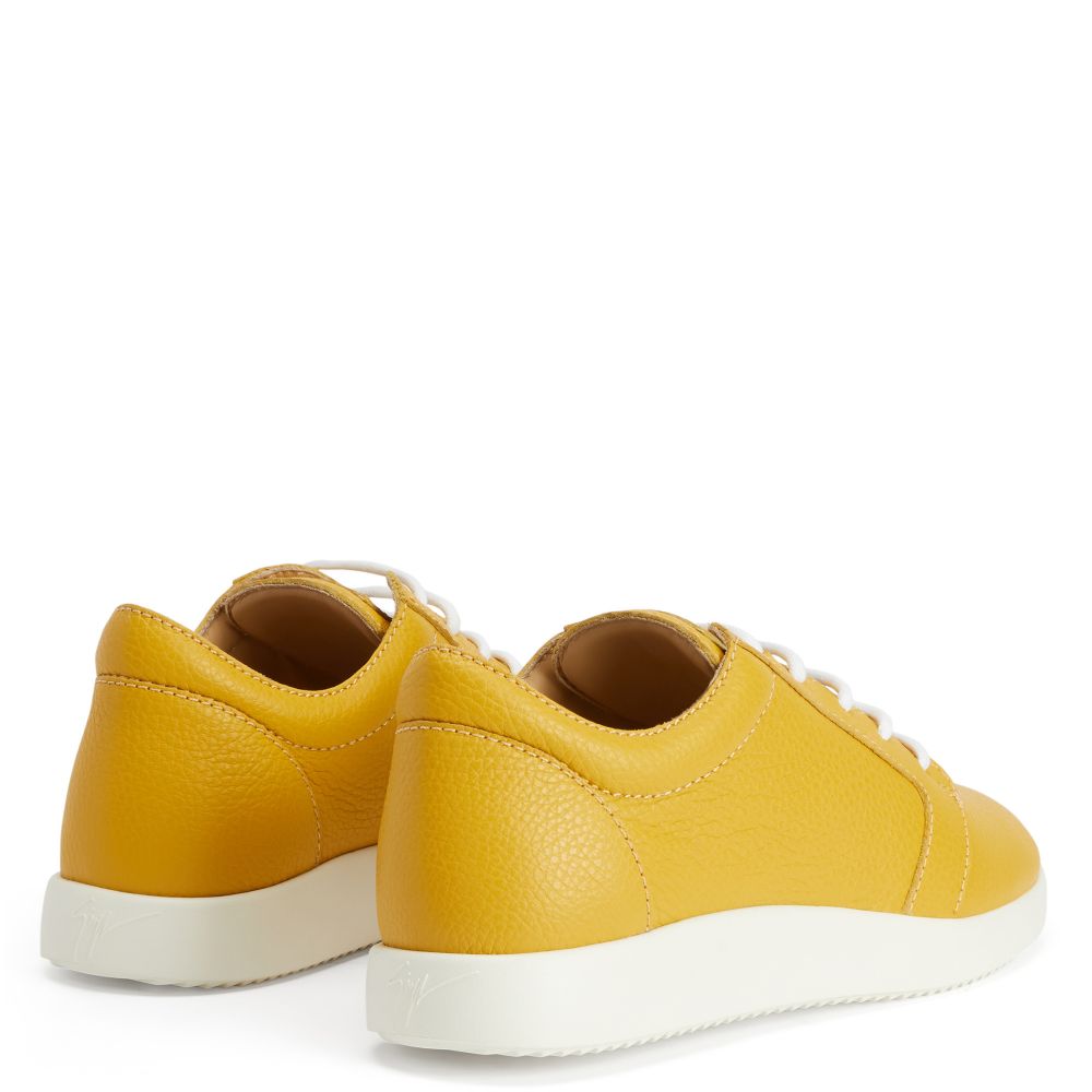 RUNNER - Yellow - Mid top sneakers