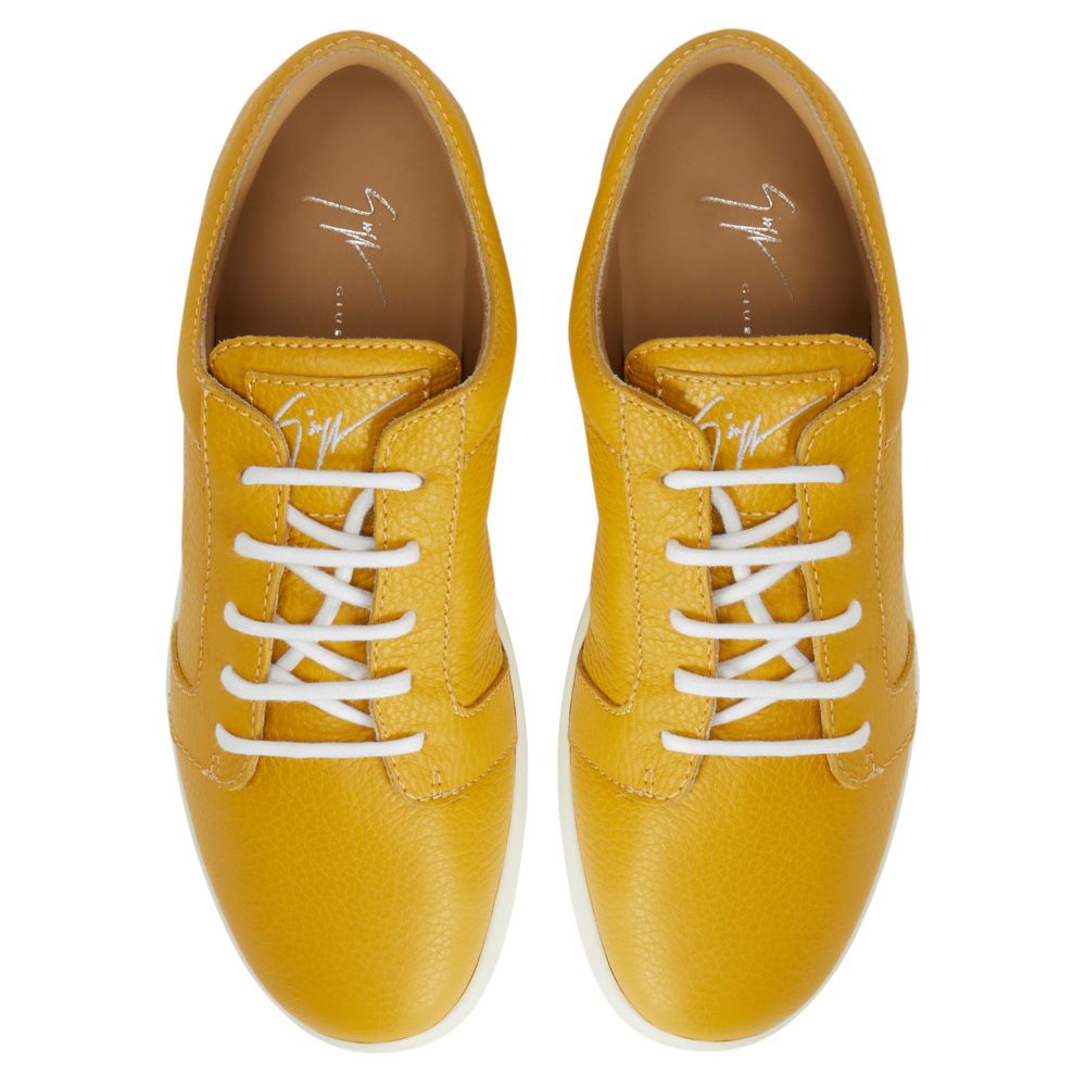RUNNER - Yellow - Mid top sneakers