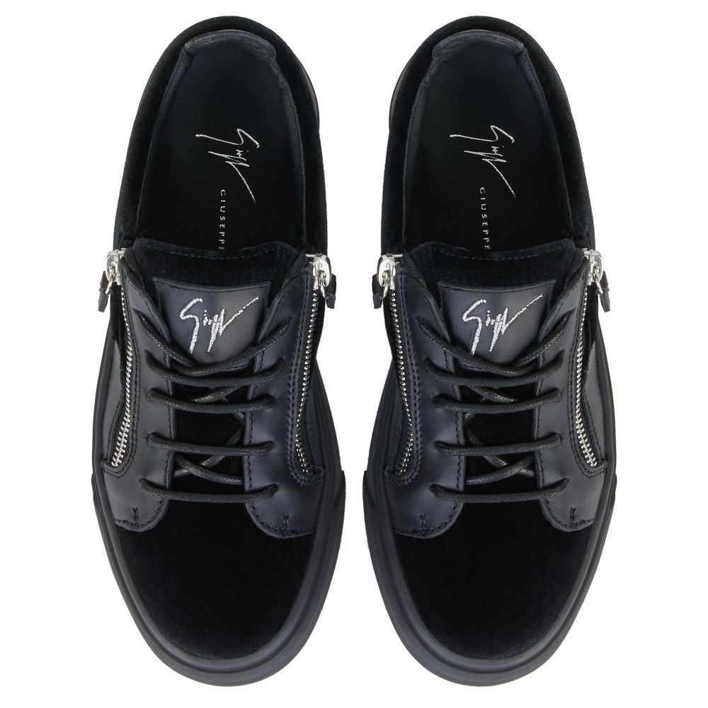 GAIL - Black - Low-top sneakers