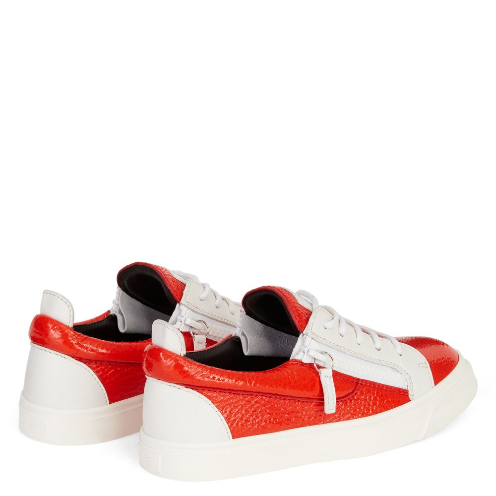 NICKI - Red - Low-top sneakers