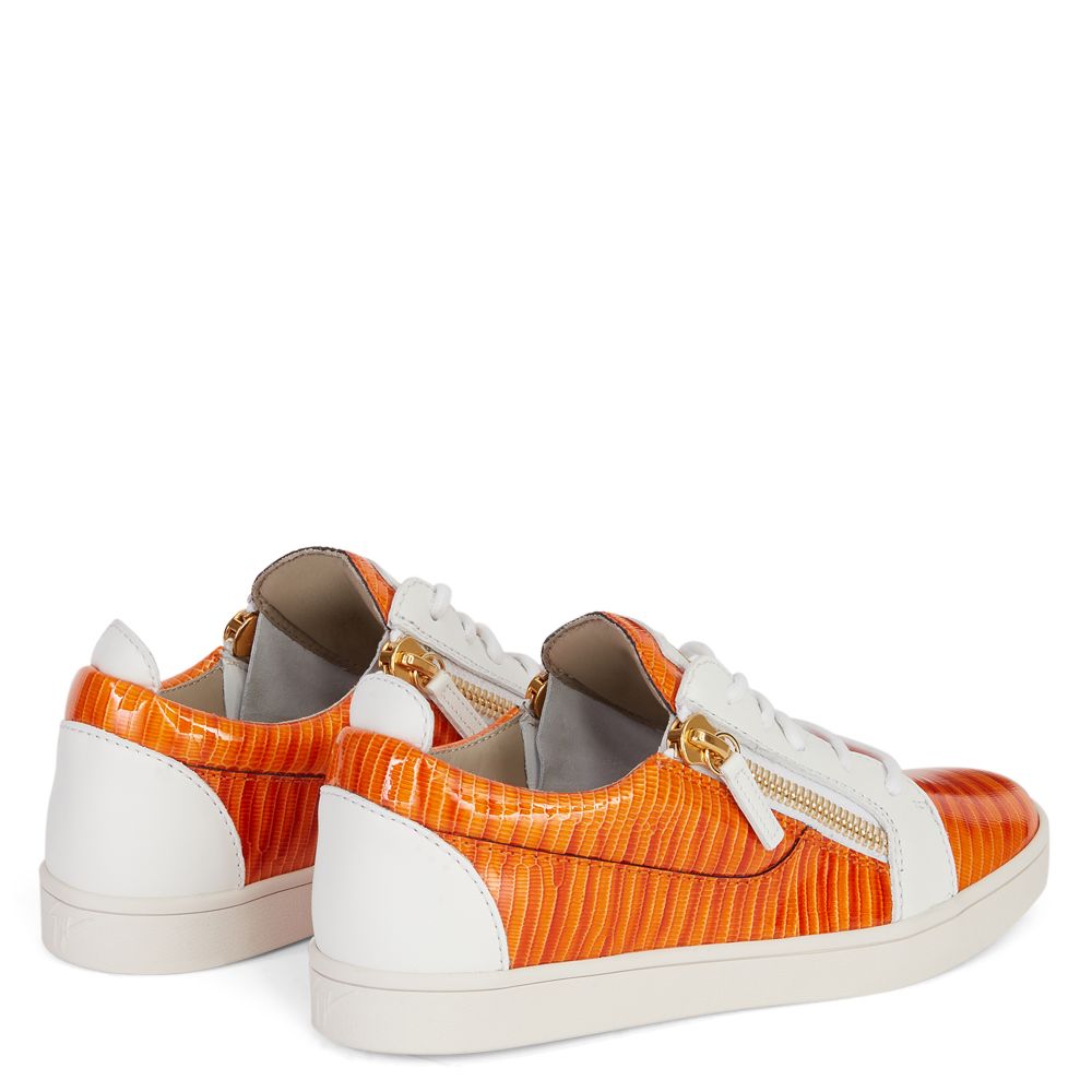 NICKI - Orange - Low top sneakers