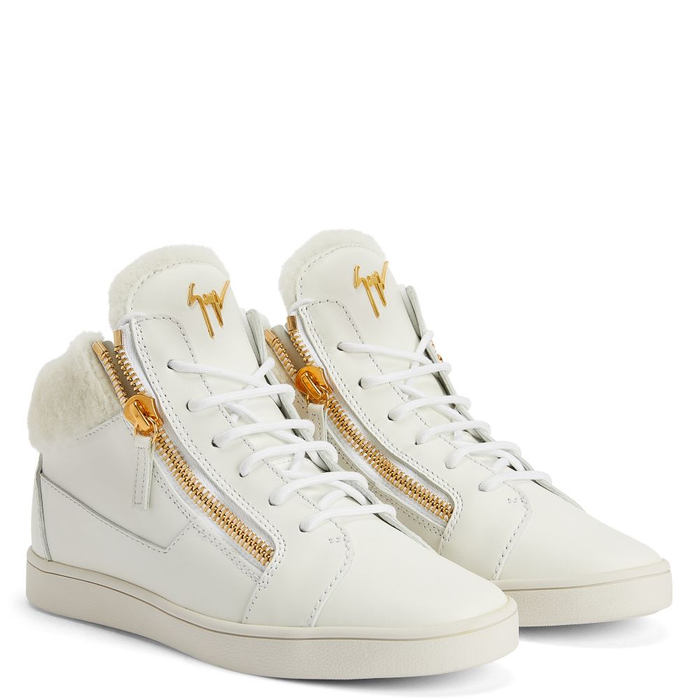 KRISS WINTER - White - Mid top sneakers