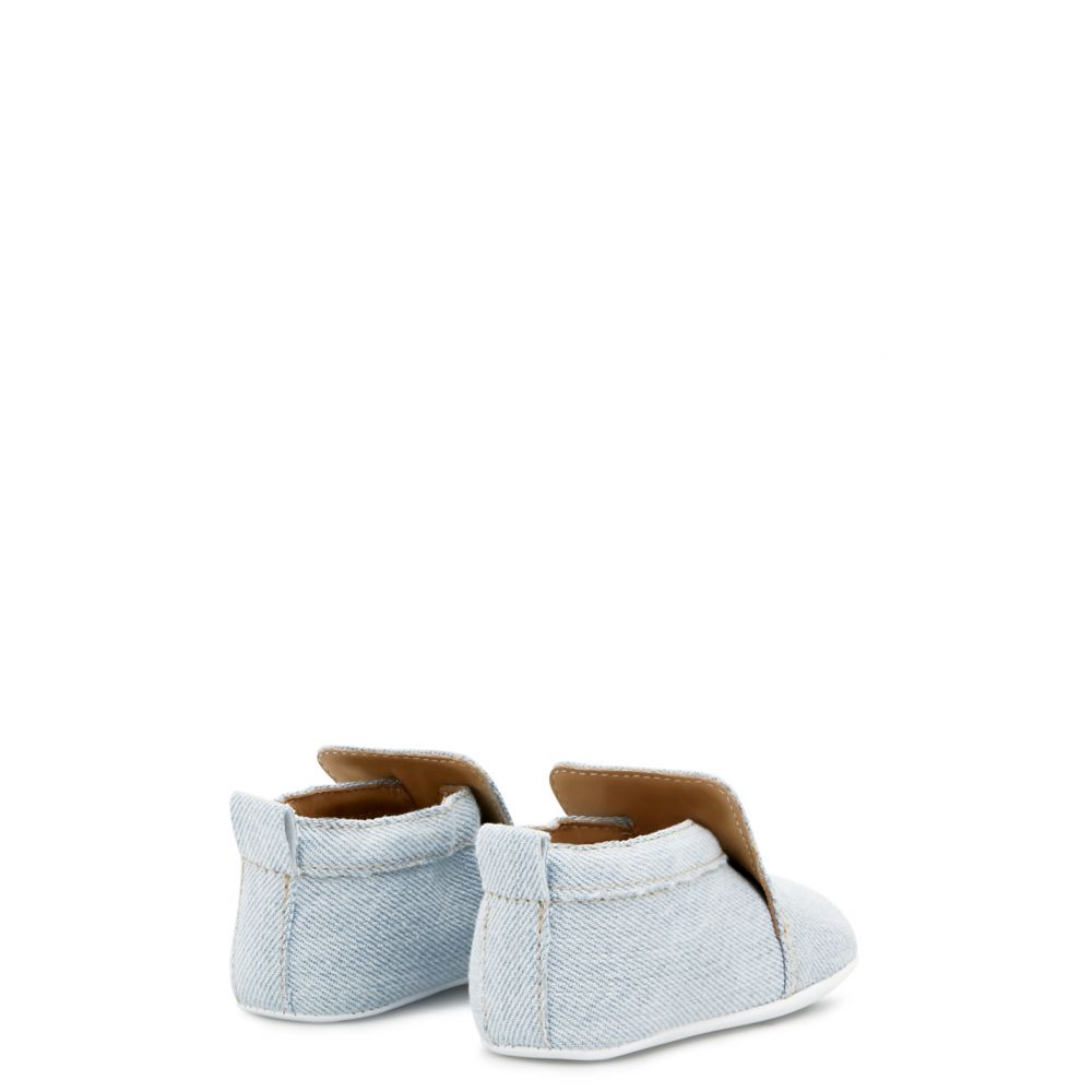 THE BABY - Blue - Low-top sneakers