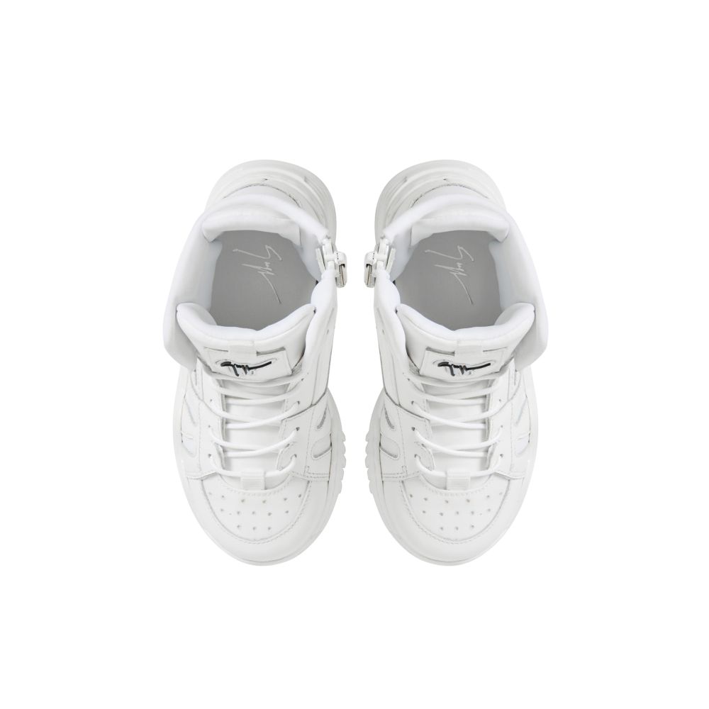 TALON JR. - White - Mid top sneakers