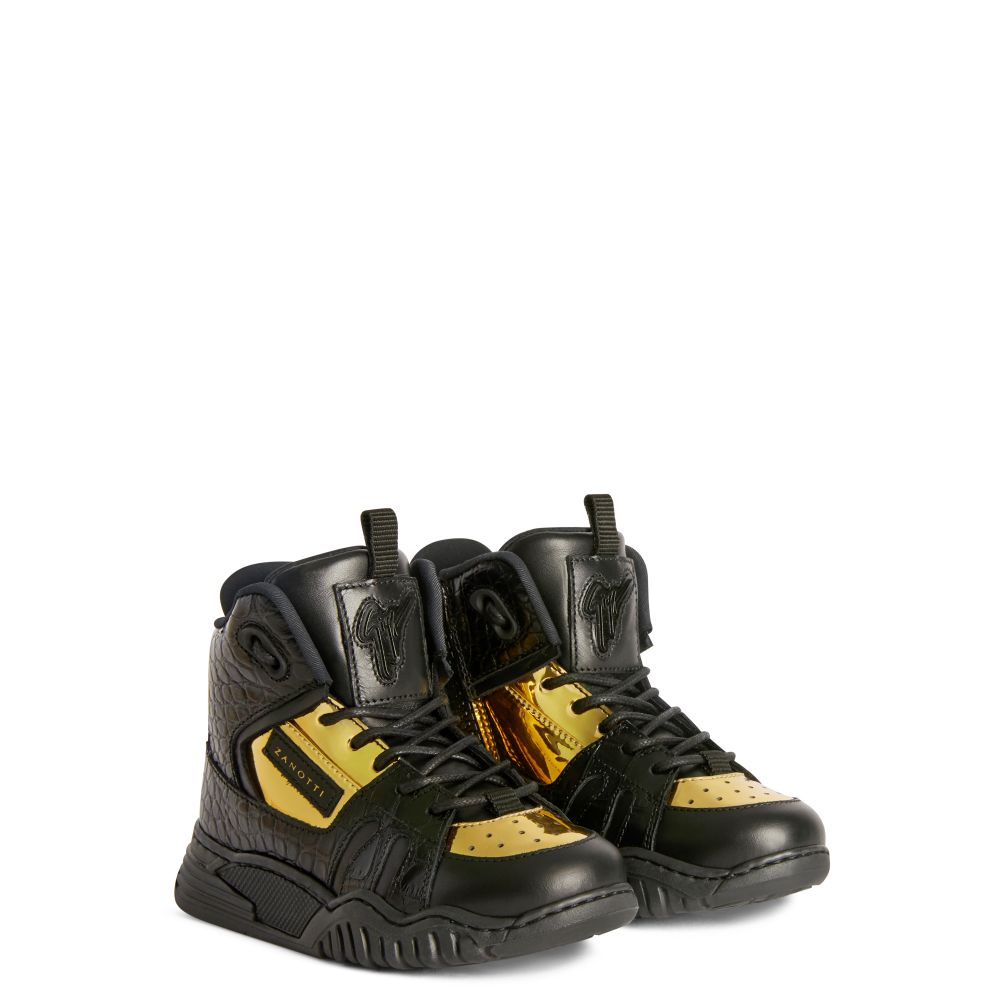 TALON JR. - Gold - Mid top sneakers
