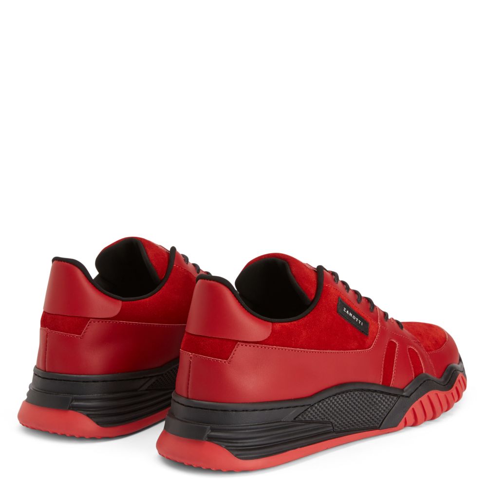 TALON JR. - Rouge - Sneakers basses