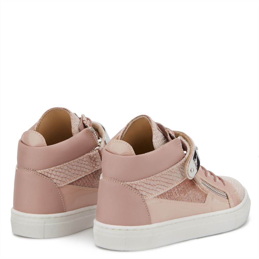KRISS 1/2 JR. - Pink - Mid top sneakers