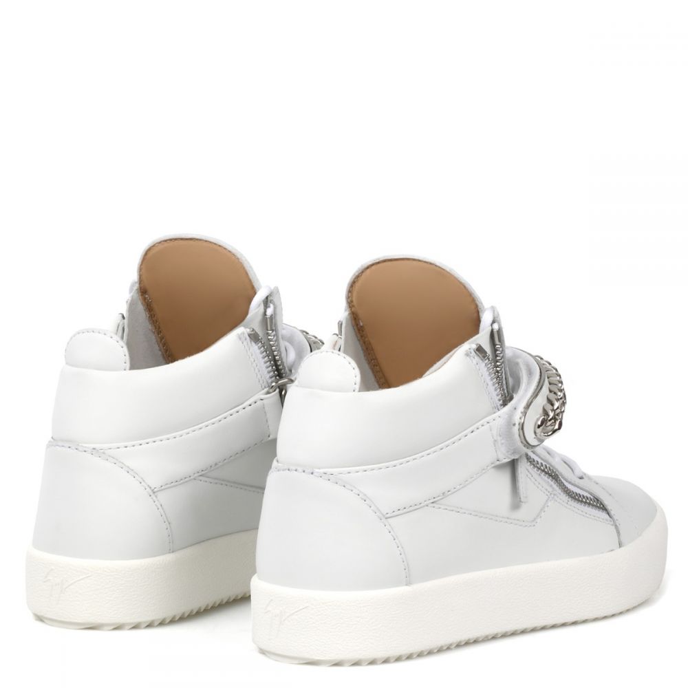 KRISS CHAIN - Bianco - Sneaker medie