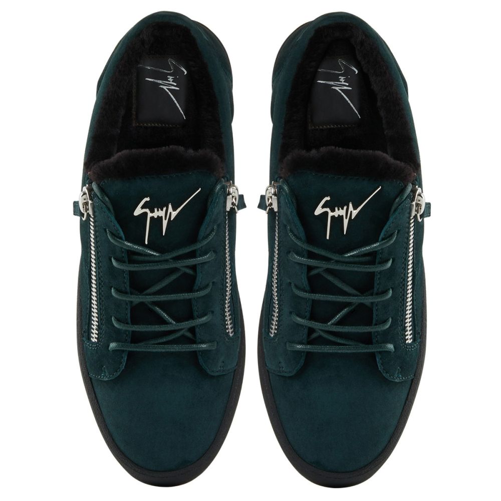 FRANKIE WINTER - Green - Low-top sneakers