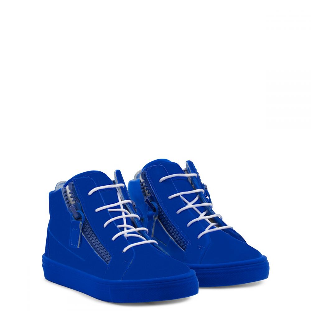 THE UNFINISHED JR. - Blue - Mid top sneakers