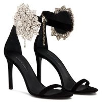 ジュゼッペザノッティ ファー付 美品 GIUSEPPE