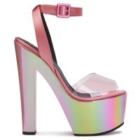 【PELLICO/ペリーコ】TUBE サンダル (8cm)(MUSE ) TARIFA PLEXI