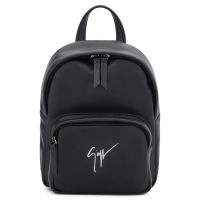 Giuseppe Zanotti ブラックレザーバックパック EB80053K01_A_1_1.webp