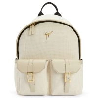 トートバッグ Fallett Clasp backpack beige FA2401BG18BE ROIY