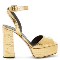 シューズ・サンダルその他 AEYDE Woman Pumps Gold A11FLGLVR25RO150SS25902068 GOLD Slingbacks Yellow Low heel: 90mm, Chichi - Slingbacks Gold