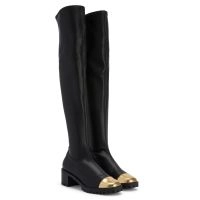ブーツその他 Strategia Black Fringed Boot VIRGOwearworks】Dignified militaria boots - V-STORE [VIRGO